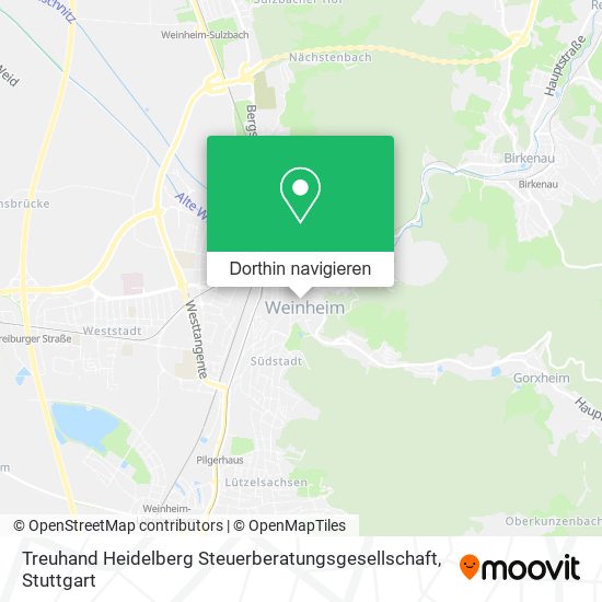 Treuhand Heidelberg Steuerberatungsgesellschaft Karte