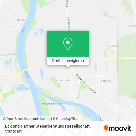Eck und Partner Steuerberatungsgesellschaft Karte