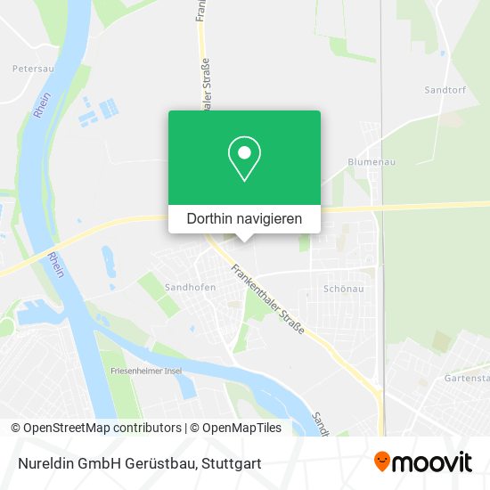 Nureldin GmbH Gerüstbau Karte