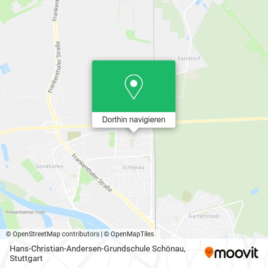 Hans-Christian-Andersen-Grundschule Schönau Karte
