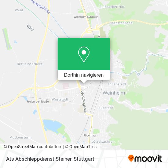 Ats Abschleppdienst Steiner Karte