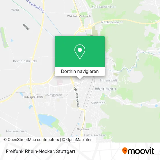 Freifunk Rhein-Neckar Karte