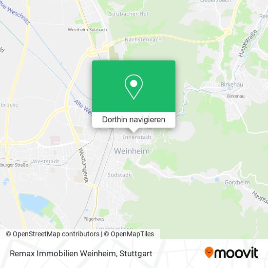 Remax Immobilien Weinheim Karte