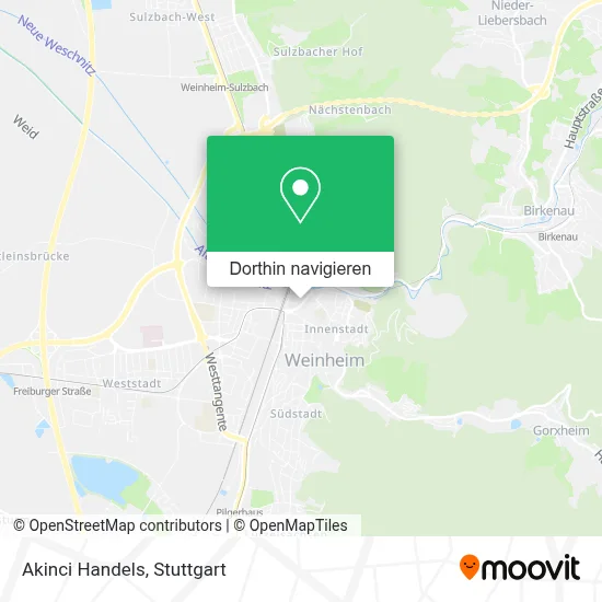 Akinci Handels Karte