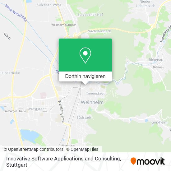 Innovative Software Applications and Consulting Karte