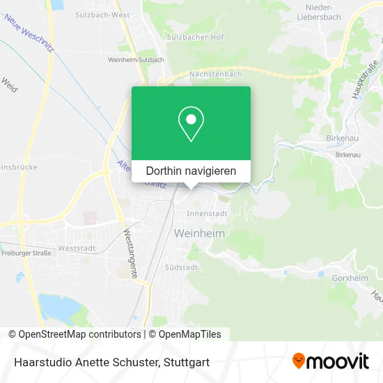 Haarstudio Anette Schuster Karte