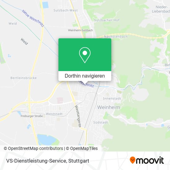 VS-Dienstleistung-Service Karte