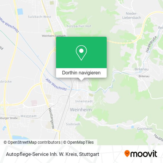 Autopflege-Service Inh. W. Kreis Karte