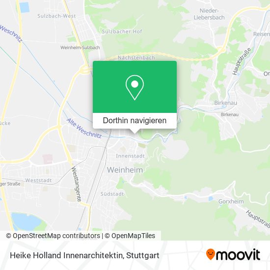 Heike Holland Innenarchitektin Karte