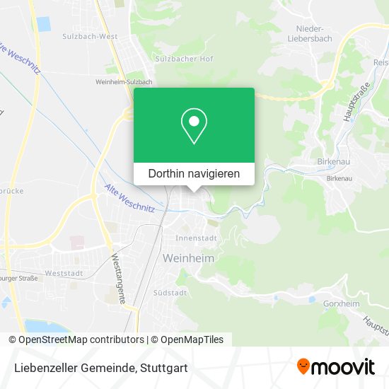 Liebenzeller Gemeinde Karte