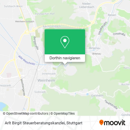 Arlt Birgit Steuerberatungskanzlei Karte