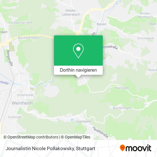 Journalistin Nicole Pollakowsky Karte