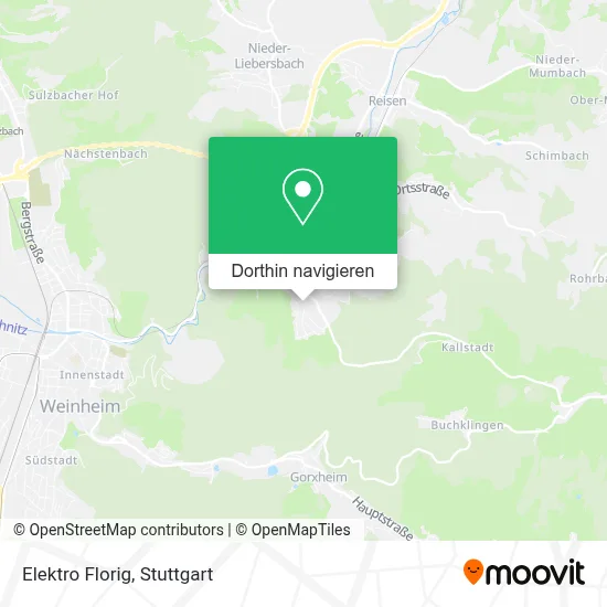 Elektro Florig Karte