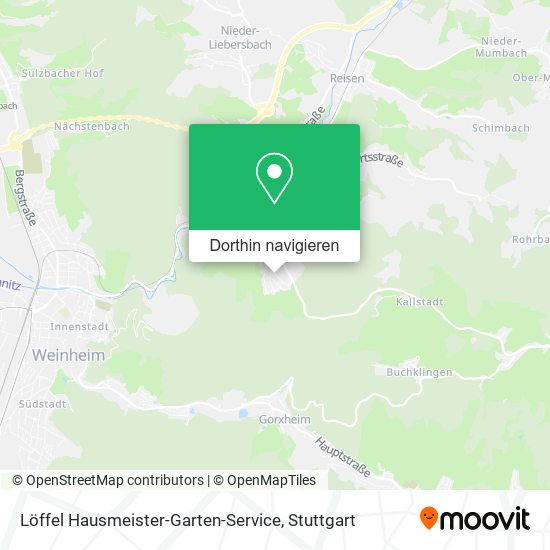 Löffel Hausmeister-Garten-Service Karte