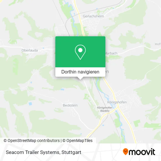 Seacom Trailer Systems Karte