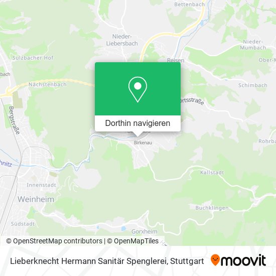 Lieberknecht Hermann Sanitär Spenglerei Karte