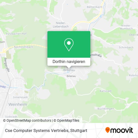 Cse Computer Systems Vertriebs Karte