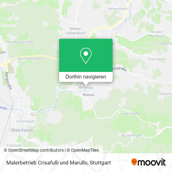 Malerbetrieb Crisafulli und Marullo Karte