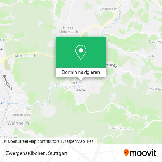Zwergenstübchen Karte