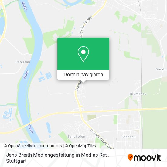 Jens Breith Mediengestaltung in Medias Res Karte