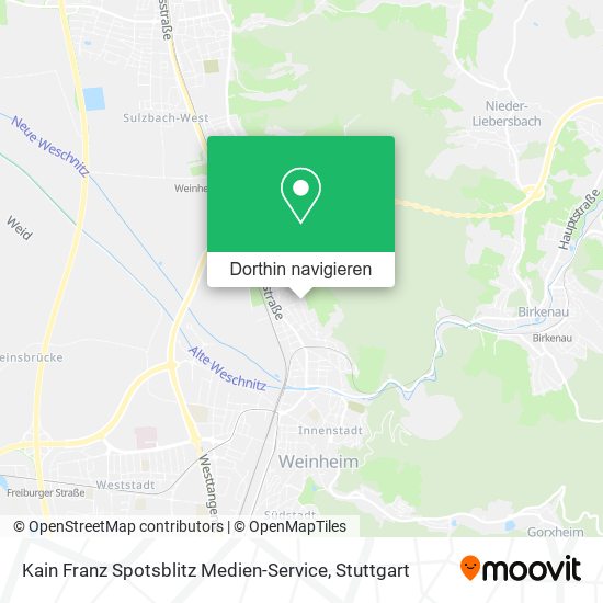 Kain Franz Spotsblitz Medien-Service Karte