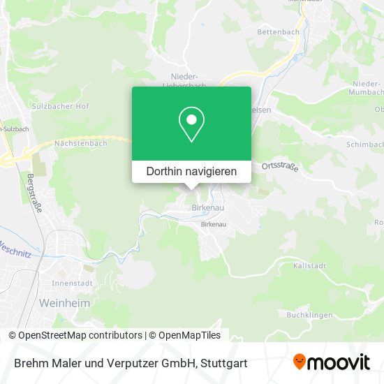 Brehm Maler und Verputzer GmbH Karte