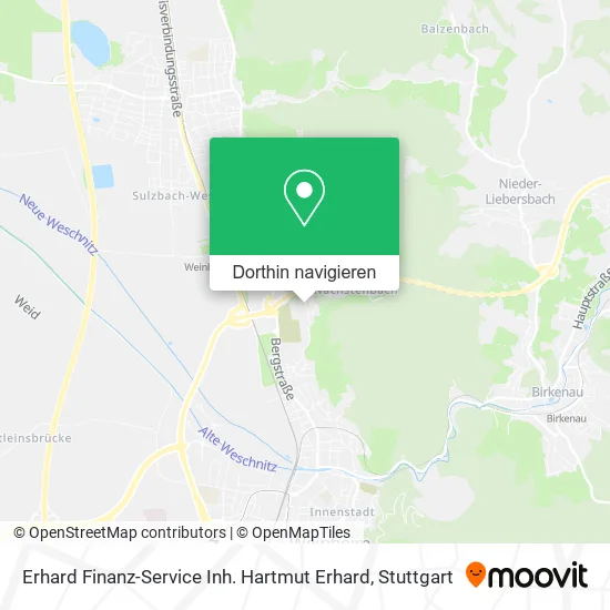 Erhard Finanz-Service Inh. Hartmut Erhard Karte