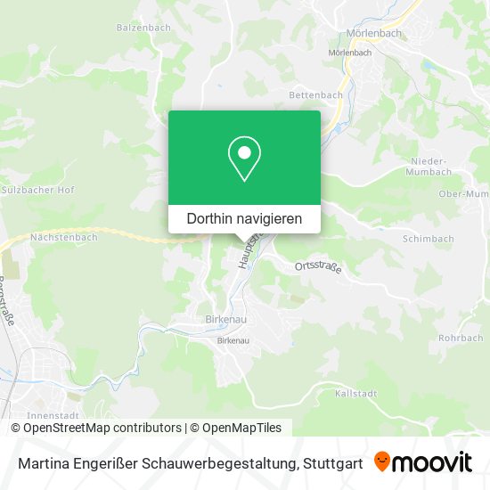 Martina Engerißer Schauwerbegestaltung Karte