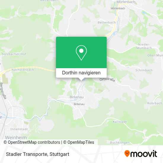 Stadler Transporte Karte