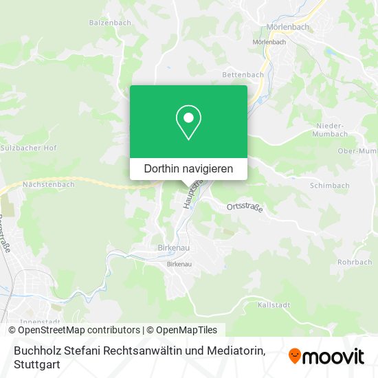 Buchholz Stefani Rechtsanwältin und Mediatorin Karte
