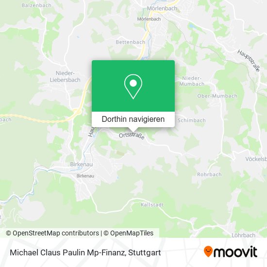 Michael Claus Paulin Mp-Finanz Karte