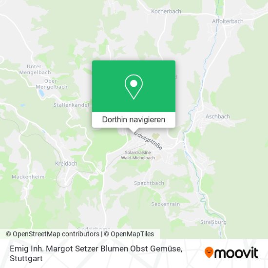 Emig Inh. Margot Setzer Blumen Obst Gemüse Karte