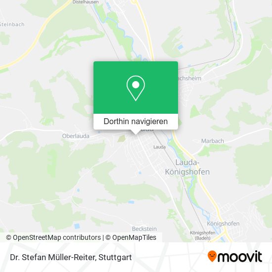 Dr. Stefan Müller-Reiter Karte