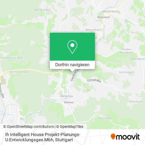 Ih Intelligent House Projekt-Planungs-U.Entwicklungsges.Mbh Karte