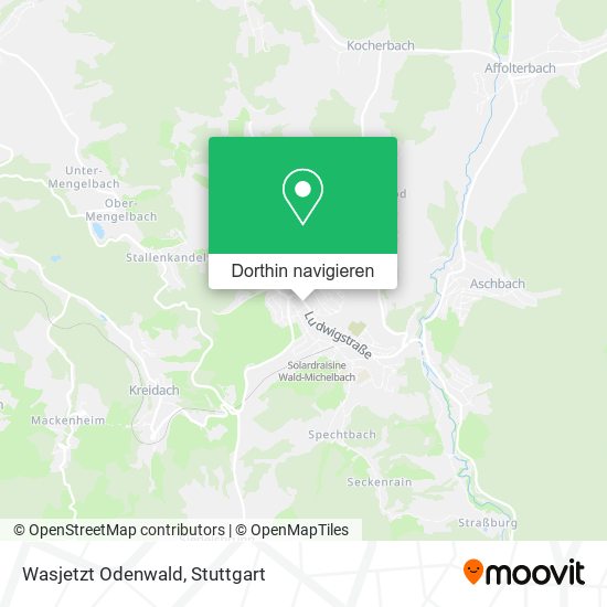 Wasjetzt Odenwald Karte