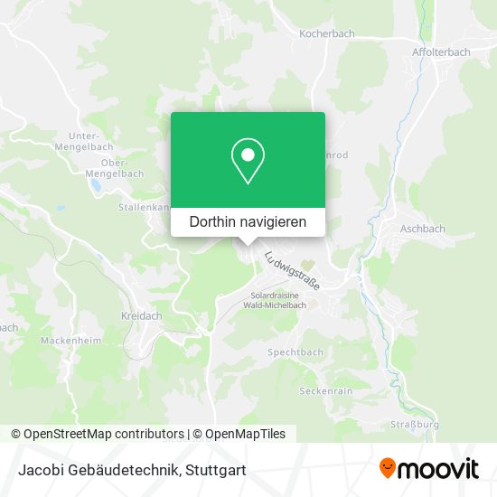 Jacobi Gebäudetechnik Karte