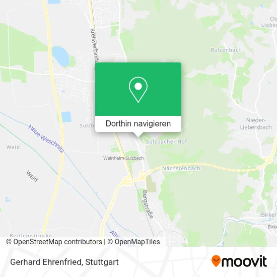 Gerhard Ehrenfried Karte