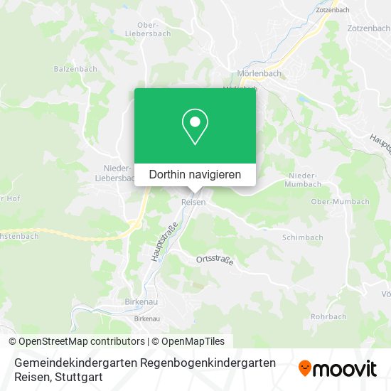 Gemeindekindergarten Regenbogenkindergarten Reisen Karte