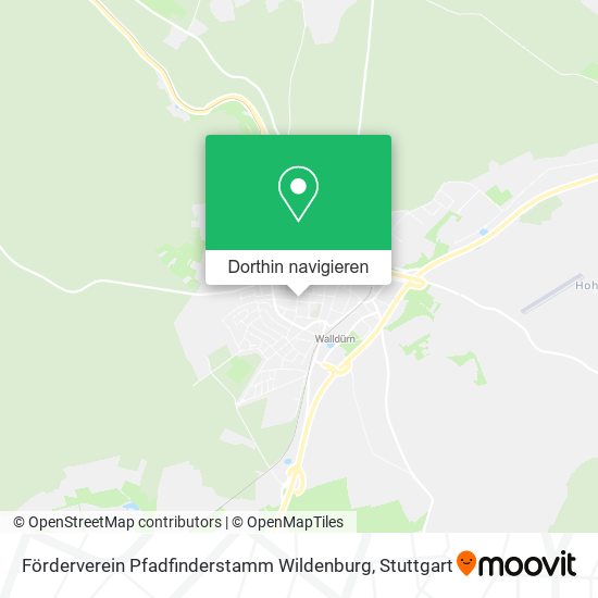 Förderverein Pfadfinderstamm Wildenburg Karte