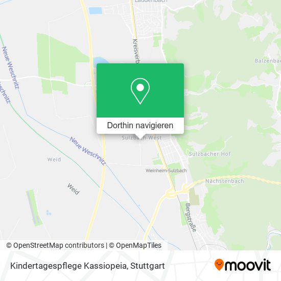 Kindertagespflege Kassiopeia Karte