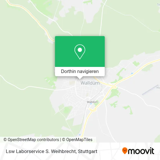 Lsw Laborservice S. Weihbrecht Karte