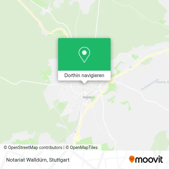 Notariat Walldürn Karte