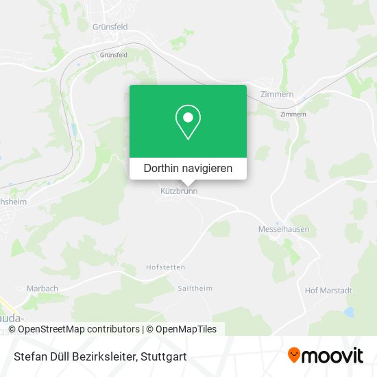 Stefan Düll Bezirksleiter Karte