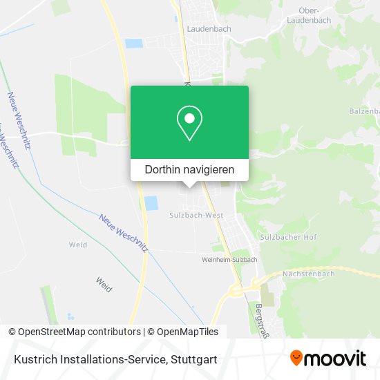 Kustrich Installations-Service Karte