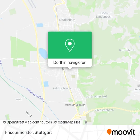Friseurmeister Karte