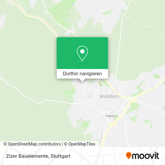 Zizer Bauelemente Karte