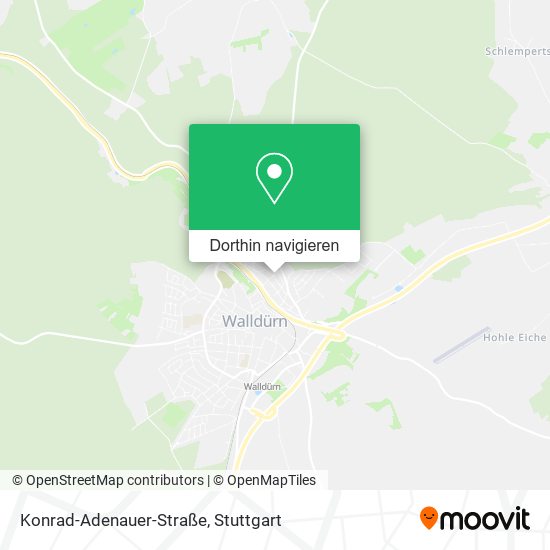 Konrad-Adenauer-Straße Karte
