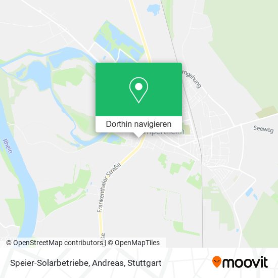 Speier-Solarbetriebe, Andreas Karte