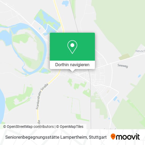 Seniorenbegegnungsstätte Lampertheim Karte