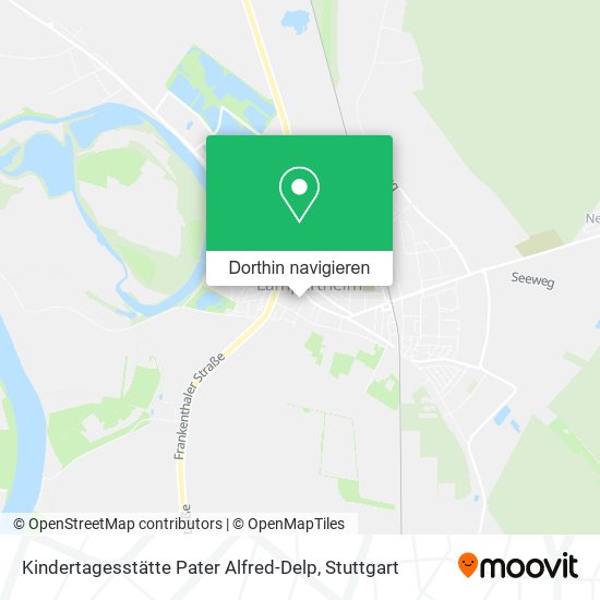 Kindertagesstätte Pater Alfred-Delp Karte